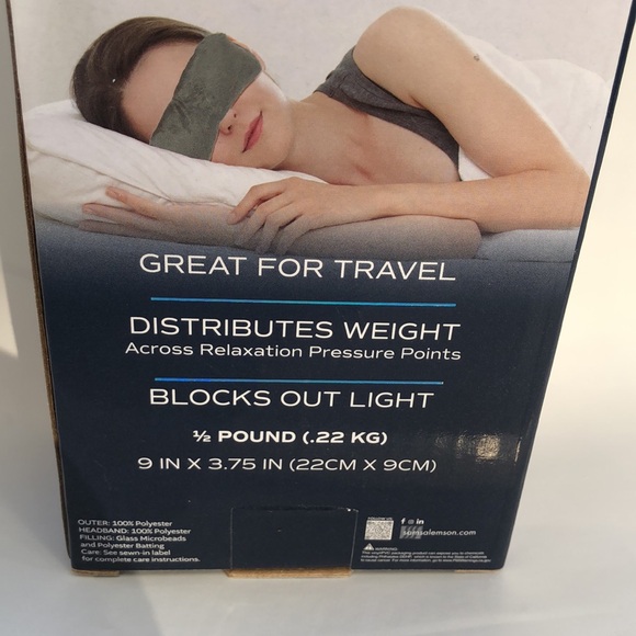 Express NWT “Comfort Lab” Cooling Weighted Sleep Mask - Picture 6 of 8